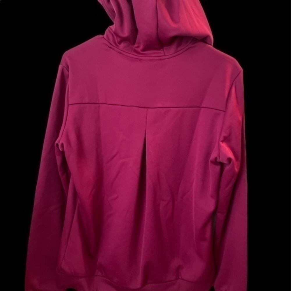 Adidas GG PO Hooded Sweatshirt Aeroready Pullover Top NWT Sz M 12/14 - Picture 7 of 8